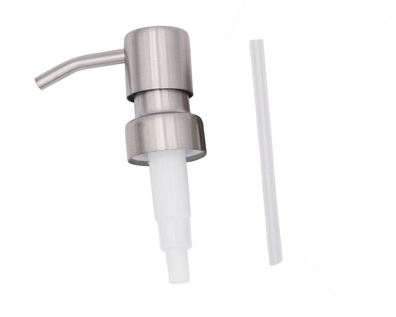 Satin / Brushed Finish Soap Pump Dispensers for Mason Jars - Simple Life Amish Store