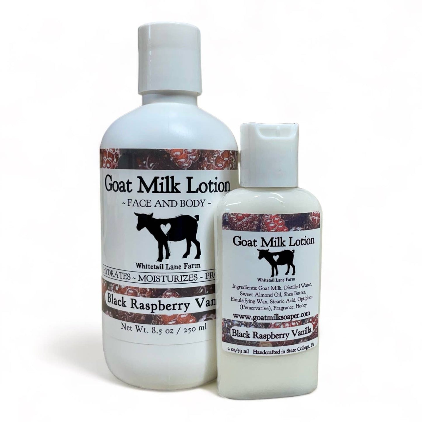 Goat Milk Lotion Black Raspberry Vanilla - Simple Life Amish Store
