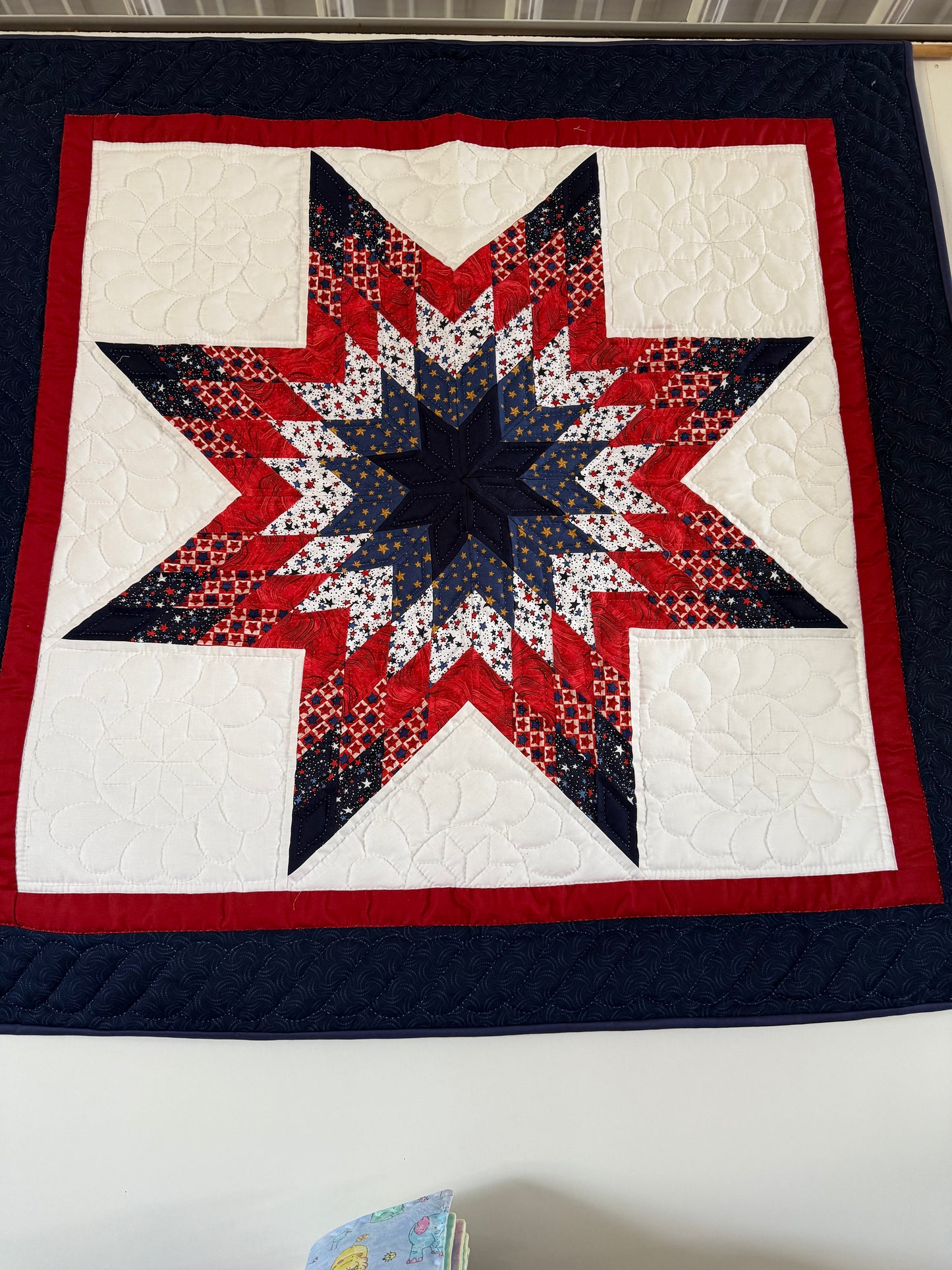 Amish hand quilted lap quilt and/or wall hanging - Simple Life Amish Store