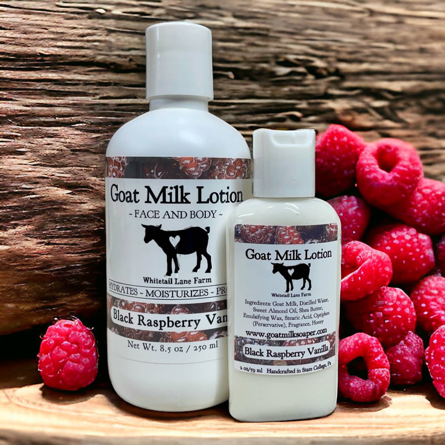 Goat Milk Lotion Black Raspberry Vanilla - Simple Life Amish Store