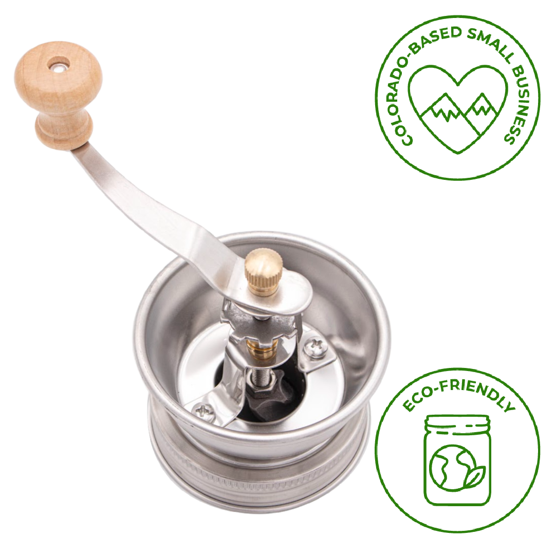 Coffee and Spice Grinder Lid for Mason Jars - Simple Life Amish Store