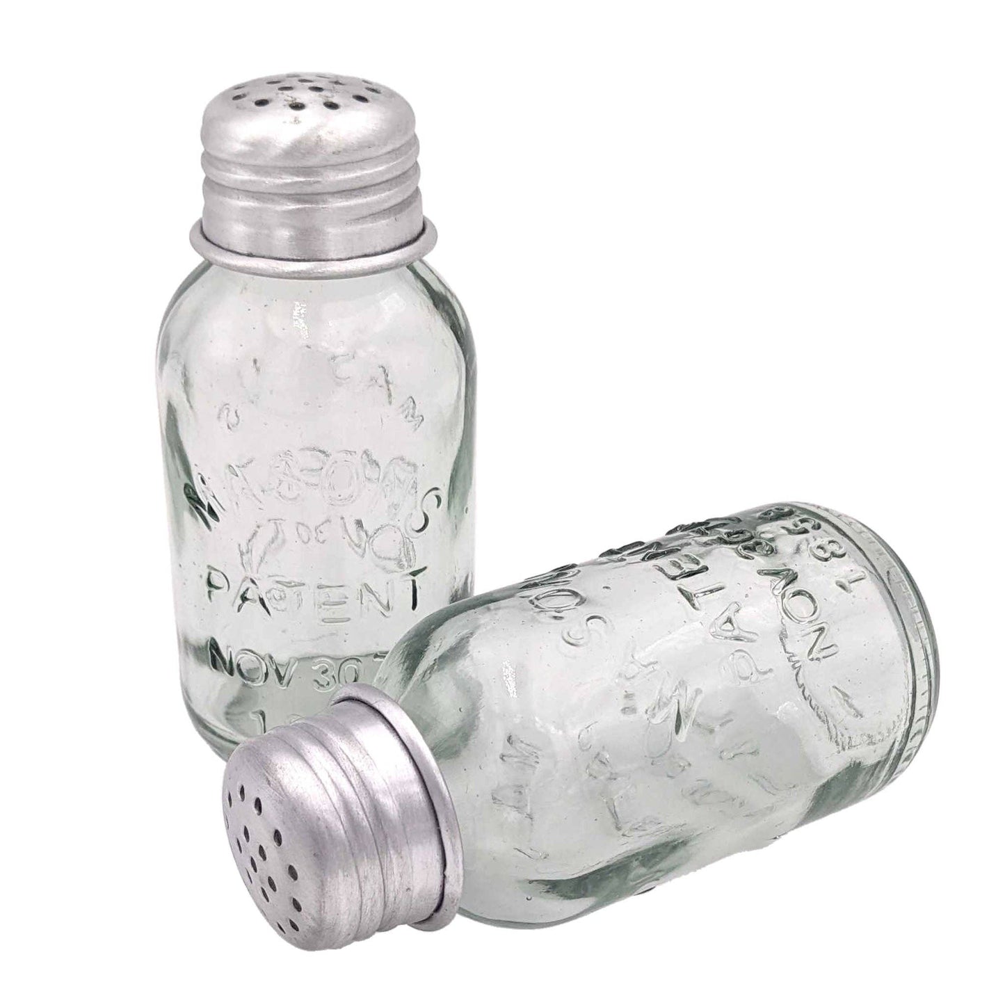 Mini Mason Jar Salt & Pepper Shakers (set of two for $18.95) - Simple Life Amish Store