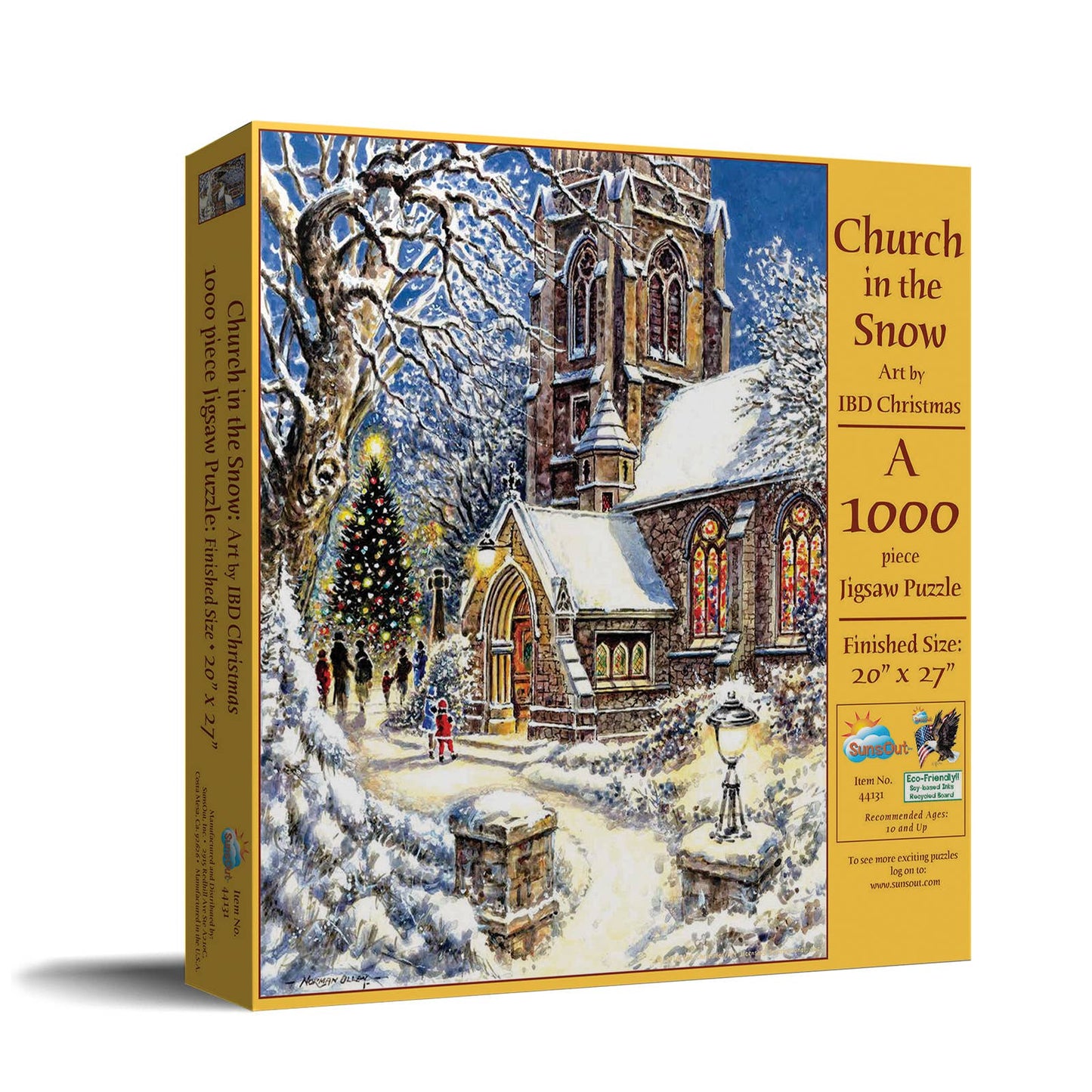 5152 Church in the Snow 1000 pc Puzzle