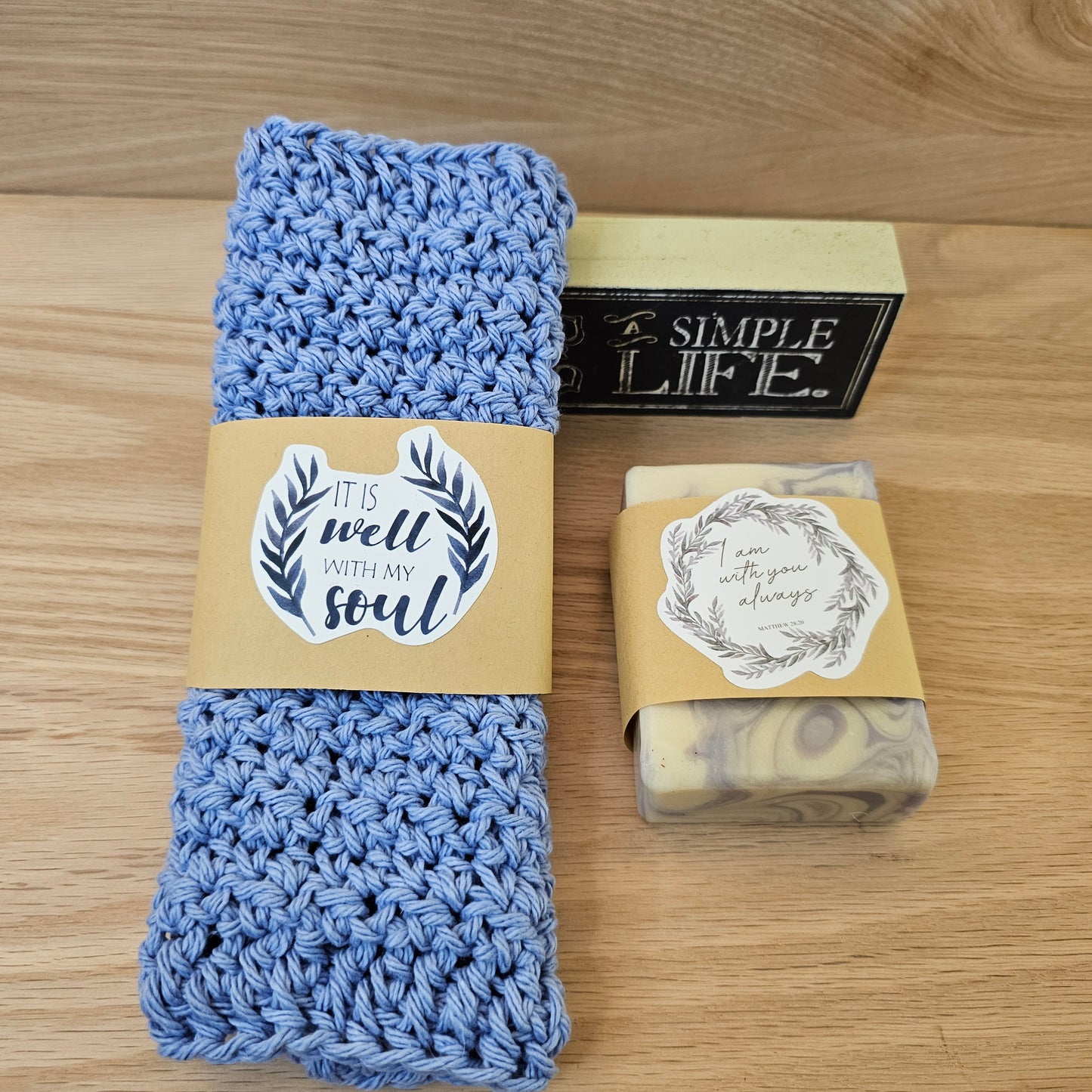 Hand-Crocheted Cotton Washcloths (set of 10) - Simple Life Amish Store