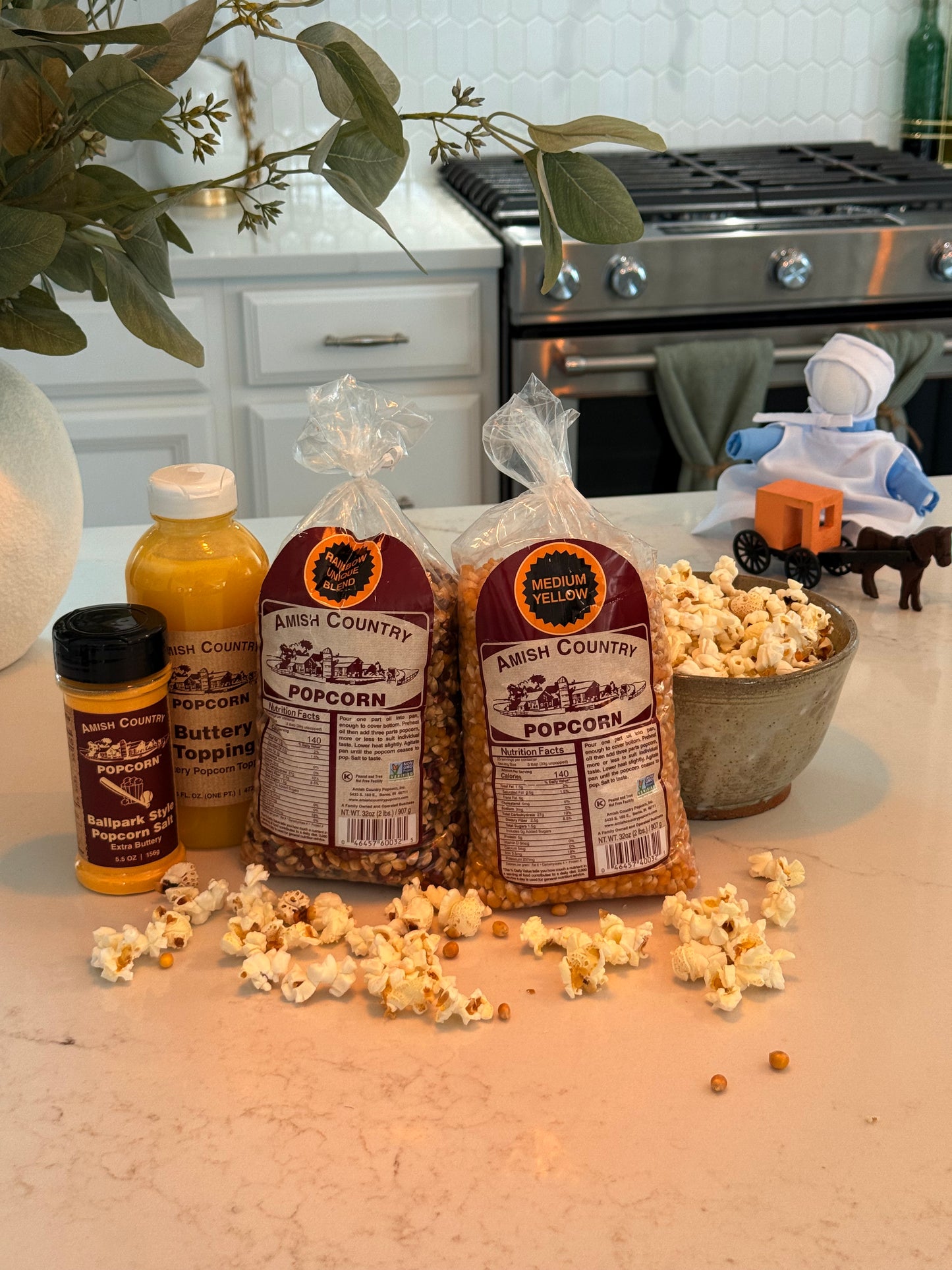 Amish Country Popcorn Gift Set - Simple Life Amish Store