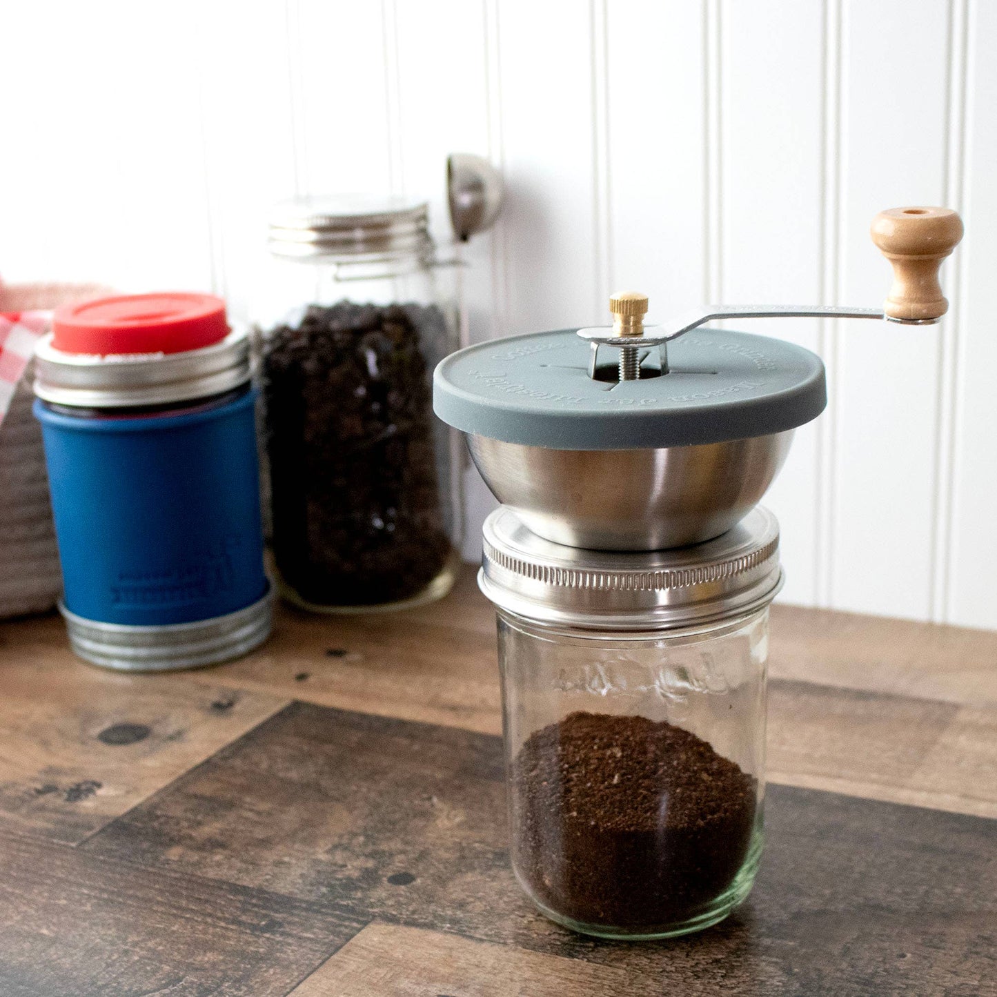 Coffee and Spice Grinder Lid for Mason Jars - Simple Life Amish Store