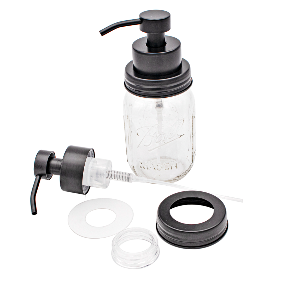 Foaming Soap Pump Dispensers for Regular Mouth Mason Jars - Simple Life Amish Store