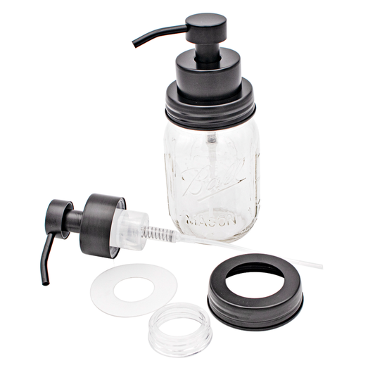 Foaming Soap Pump Dispensers for Regular Mouth Mason Jars - Simple Life Amish Store