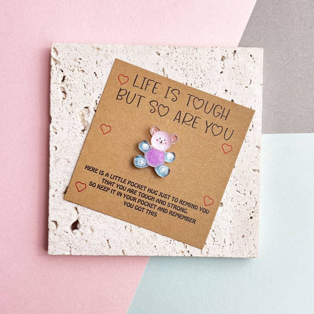 Pocket Hug Rainbow Bear - Simple Life Amish Store