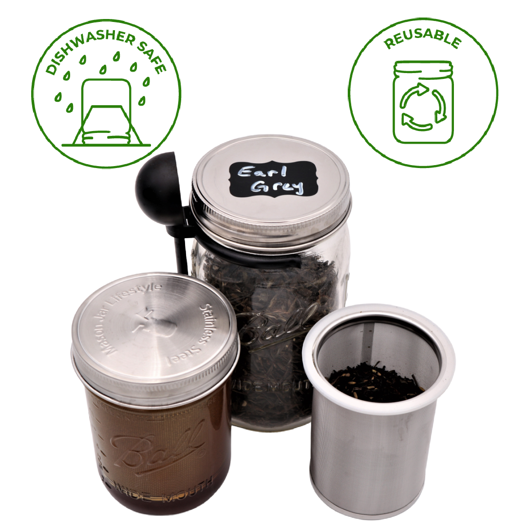 Cold Brew Coffee and Tea Maker Stainless Steel Filter Kit - Simple Life Amish Store