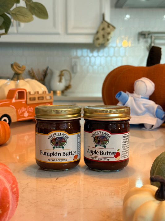 Walnut Creek Apple Butter and Pumpkin butter set