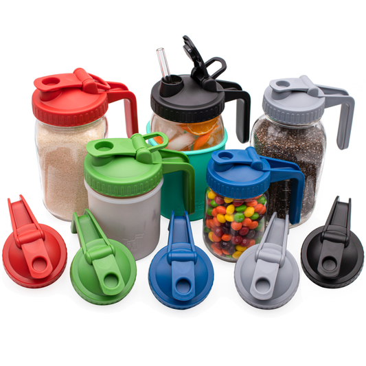 Pour & Store Pitcher Lid with Handle for Mason Jars - Simple Life Amish Store