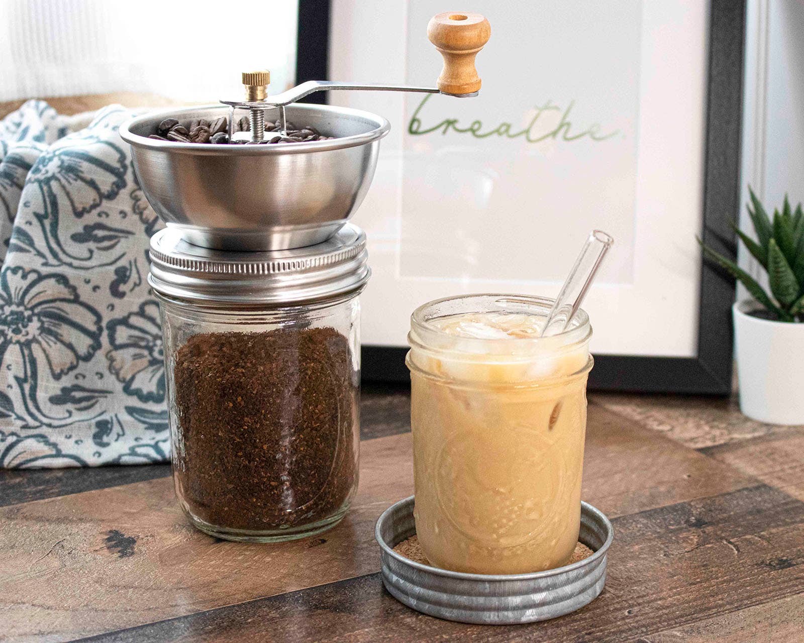 Coffee and Spice Grinder Lid for Mason Jars - Simple Life Amish Store