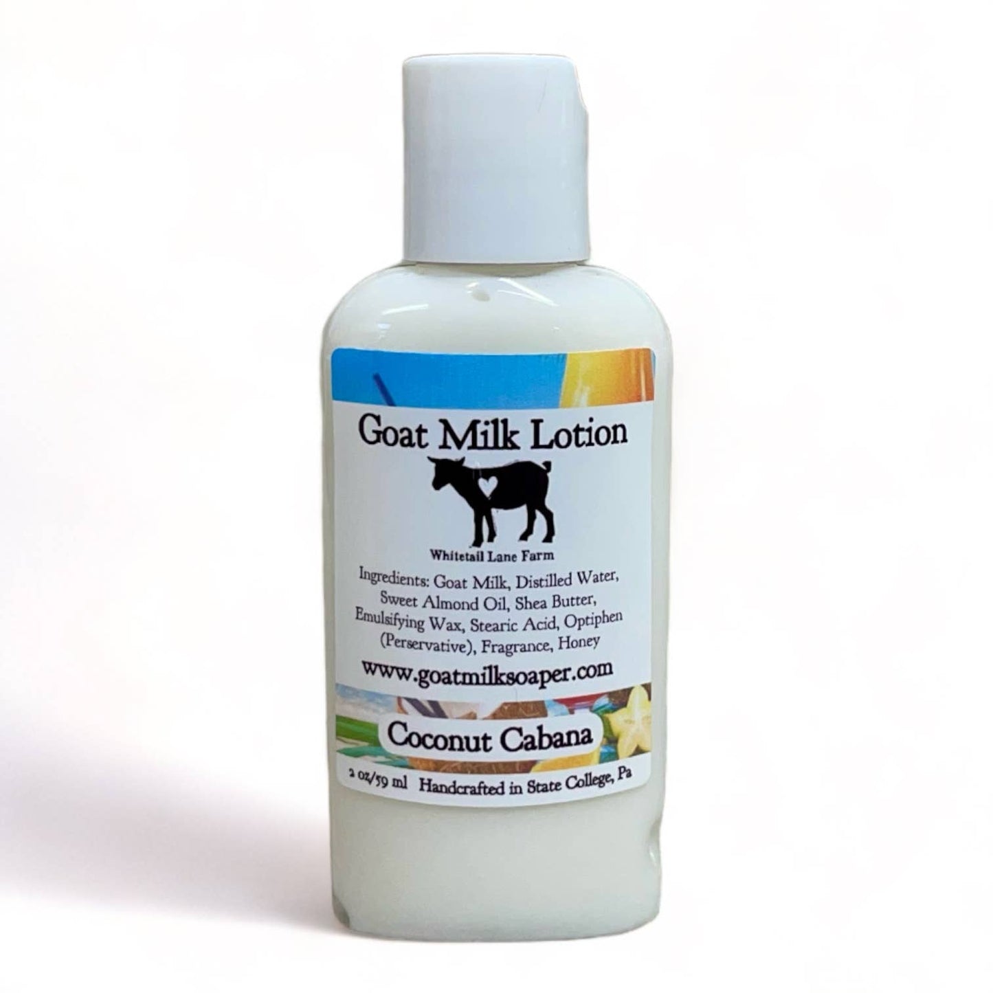 Goat Milk Lotion - Coconut Cabana