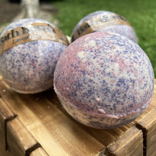 Goat Milk Bath Bomb - LAVENDER - Simple Life Amish Store