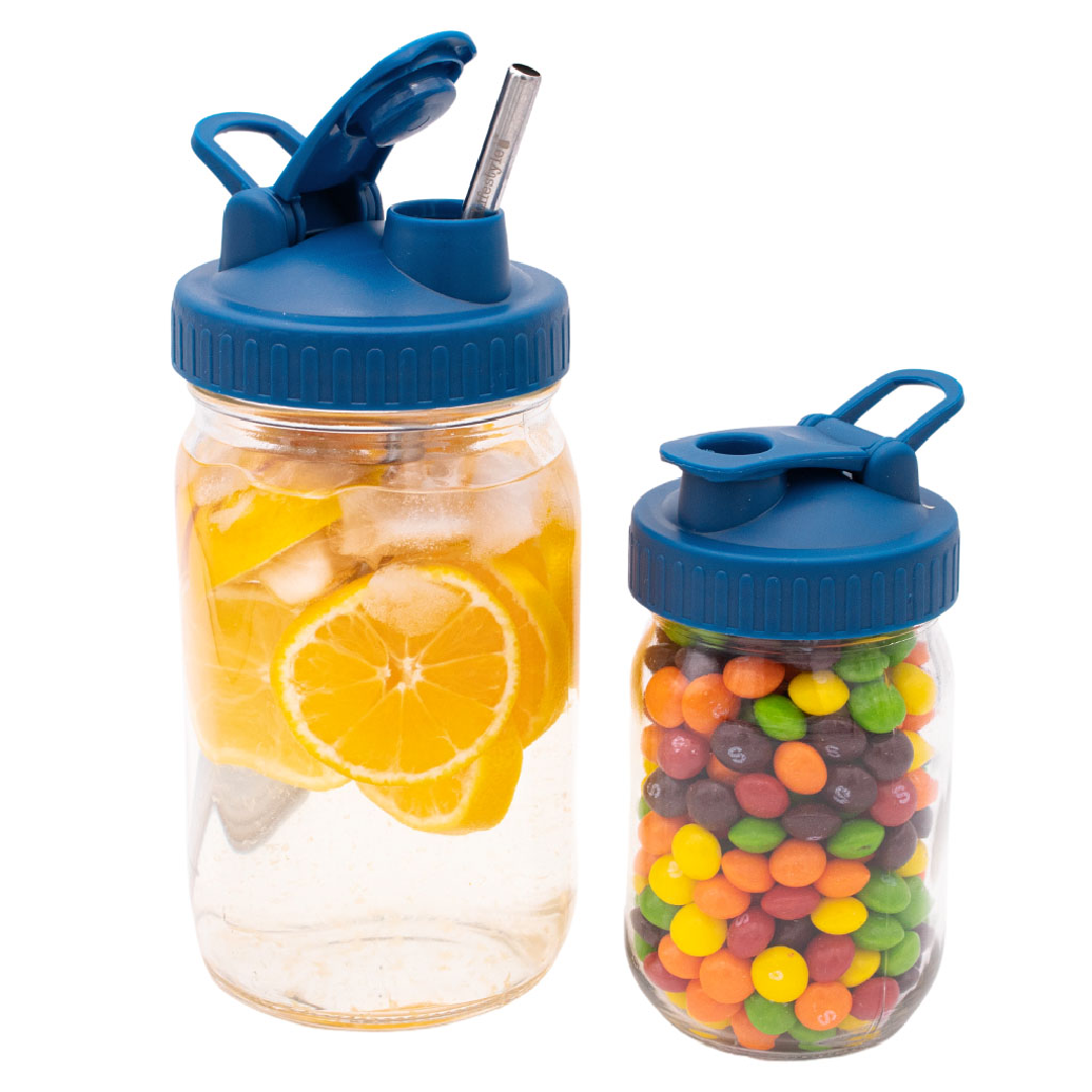 Pour & Store Shaker Lid with Carry Loop for Mason Jars - Simple Life Amish Store