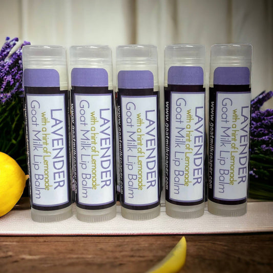 Lavender Lemonade Goat Milk Lip Balm - Simple Life Amish Store
