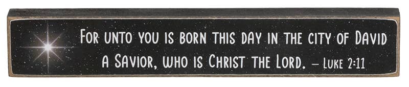 Nativity Verse Mini Stick, 3 Assorted