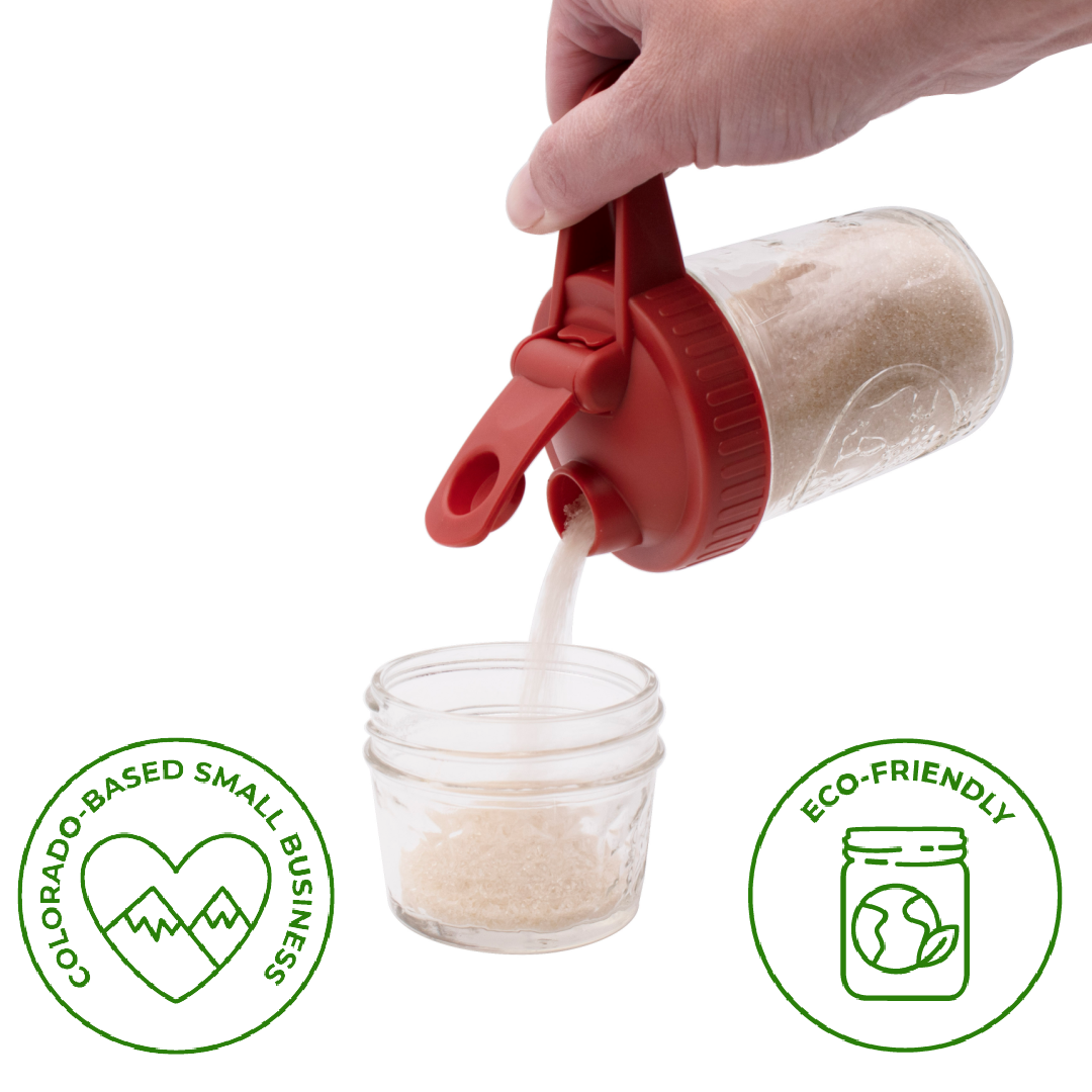 Pour & Store Pitcher Lid with Handle for Mason Jars - Simple Life Amish Store