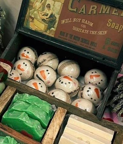 Goat Milk Bath Bomb - SNOWMAN