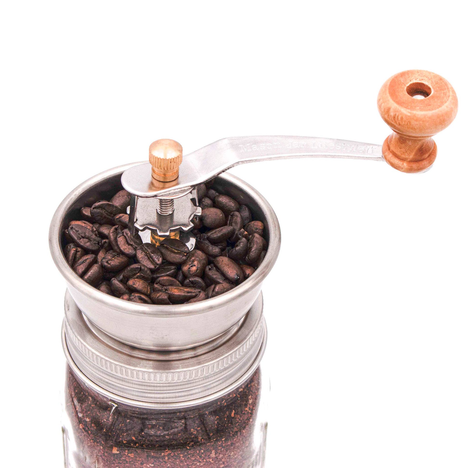 Coffee and Spice Grinder Lid for Mason Jars - Simple Life Amish Store