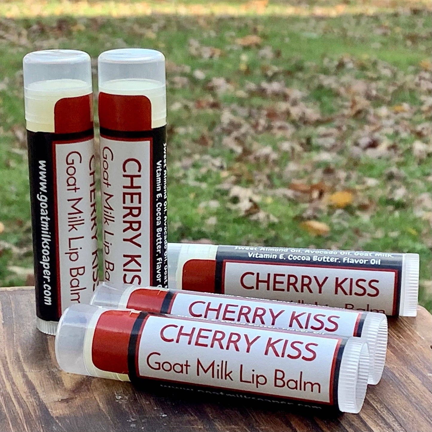Cherry Kiss Goat Milk Lip Balm - Simple Life Amish Store