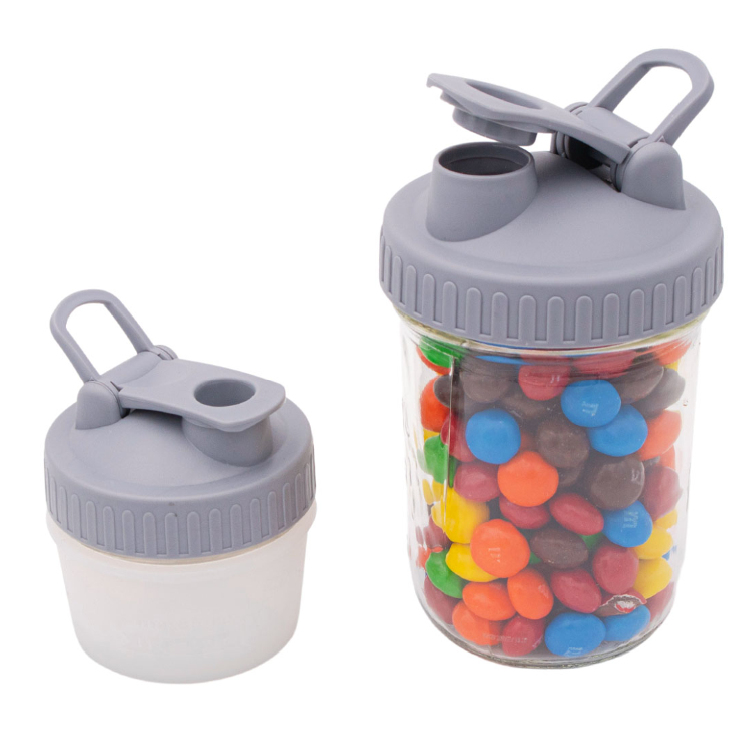 Pour & Store Shaker Lid with Carry Loop for Mason Jars - Simple Life Amish Store