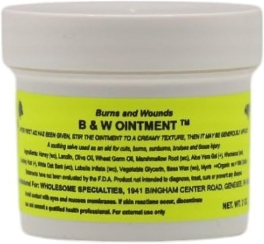 B & W (Burns and Wounds) ointment