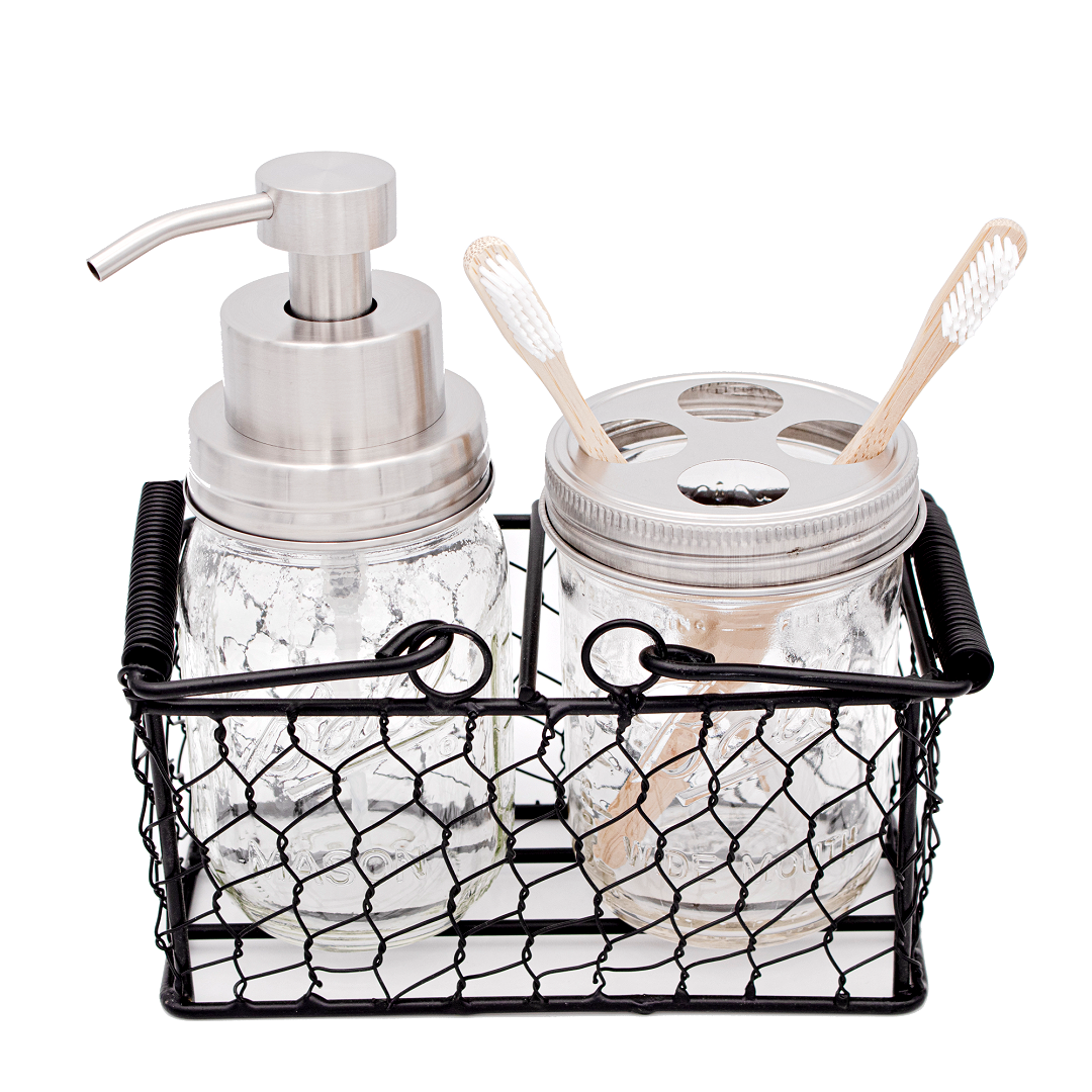 Foaming Soap Pump Dispensers for Regular Mouth Mason Jars - Simple Life Amish Store