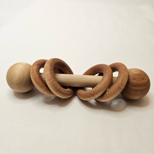 Baby Rattle: Handmade by our Favorite Local Amish Toymaker - Simple Life Amish Store
