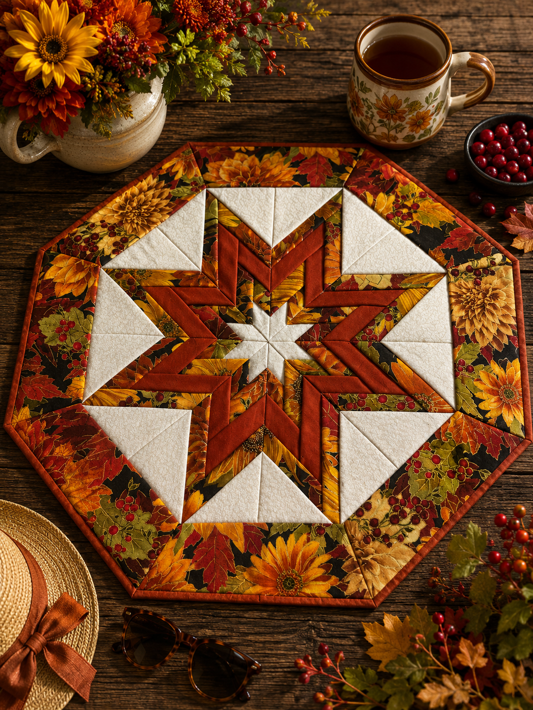 Amish made Table Topper