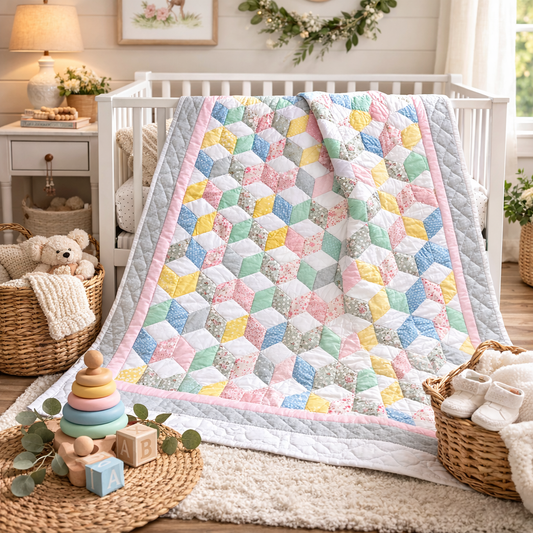 Amish hand quilted lap quilt or baby quilt - Simple Life Amish Store
