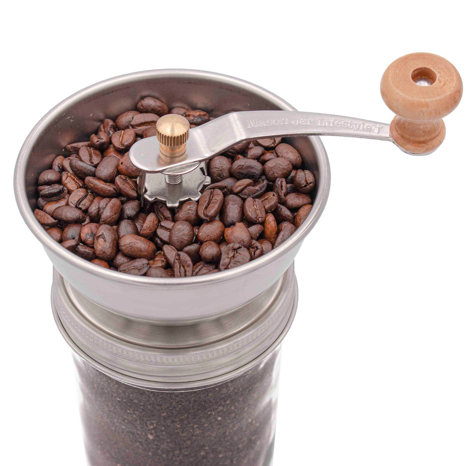 Coffee and Spice Grinder Lid for Mason Jars - Simple Life Amish Store