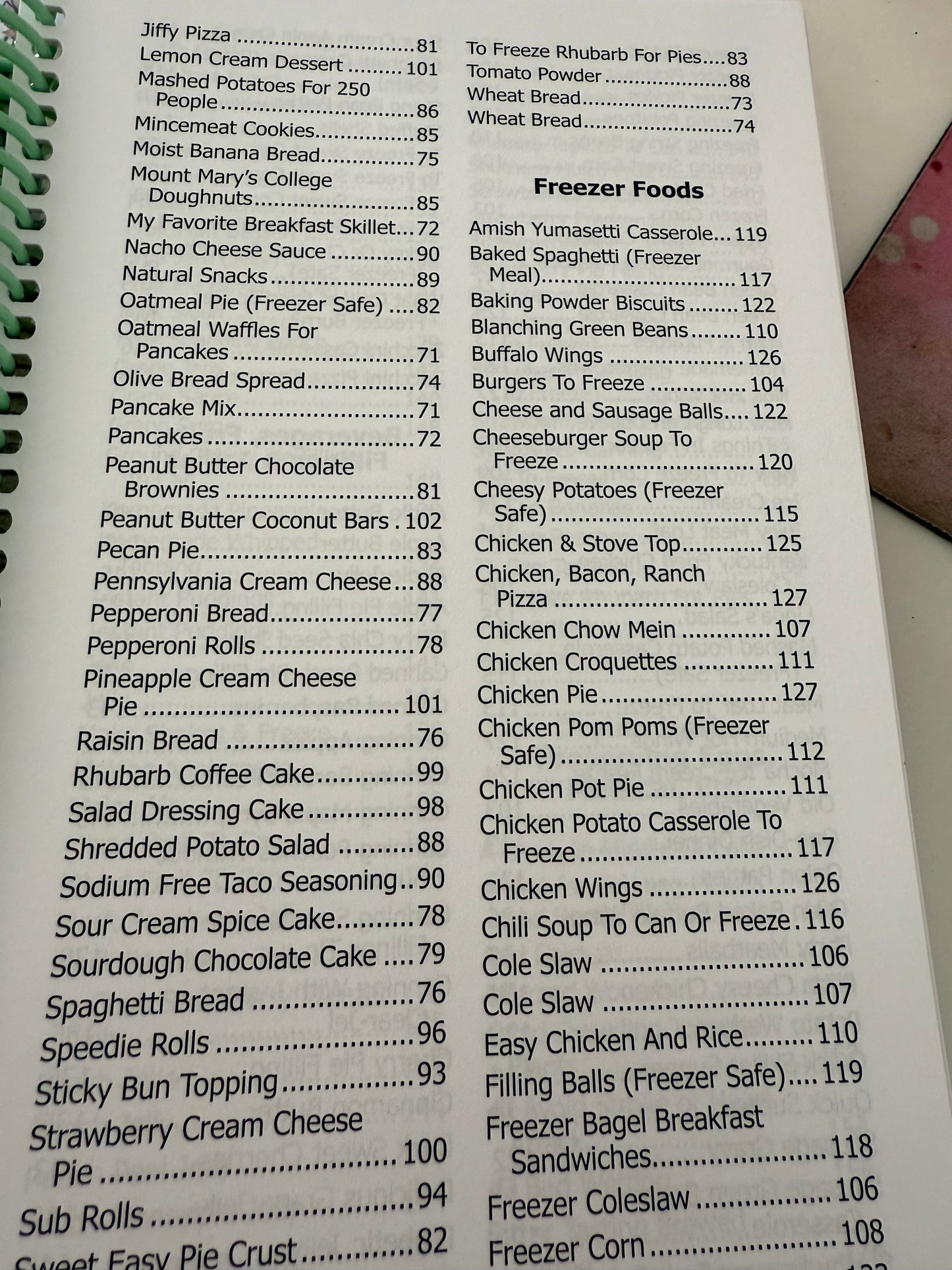 A to Z Amish canning and freezing book - Simple Life Amish Store