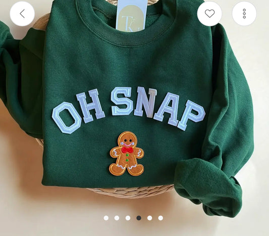 My Favorite Sweatshirts Christmas (Oh Snap)