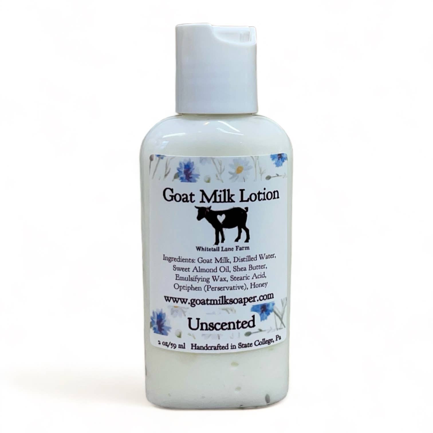 Goat Milk Lotion Unscented  8.5 oz pump - Simple Life Amish Store