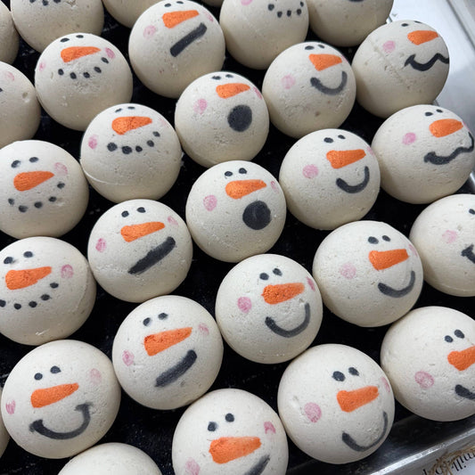 Goat Milk Bath Bomb - SNOWMAN