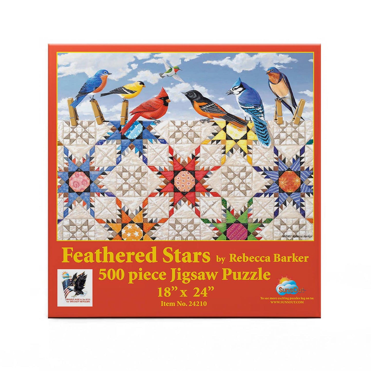 0229 Feathered Stars 500 pc Puzzle