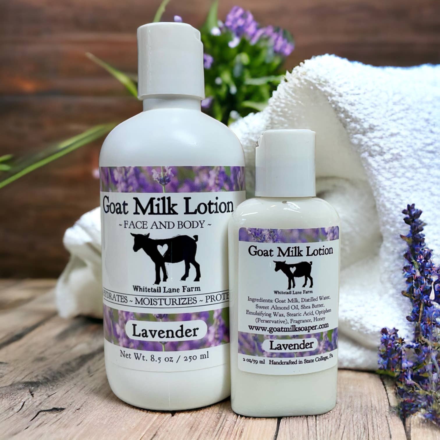 Goat Milk Lotion Lavender - Simple Life Amish Store