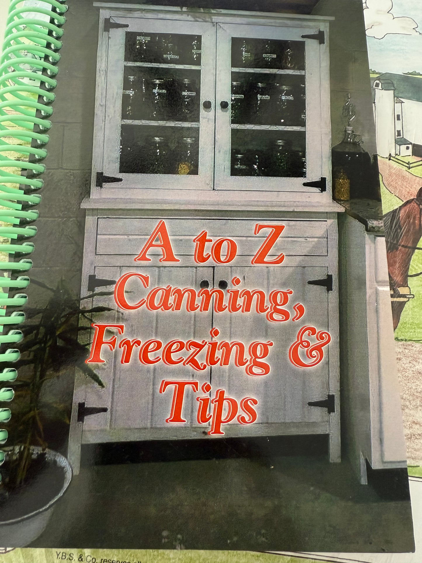 A to Z Amish canning and freezing book - Simple Life Amish Store