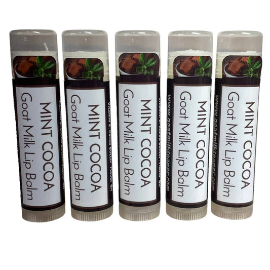 Mint Cocoa Goat Milk Lip Balm