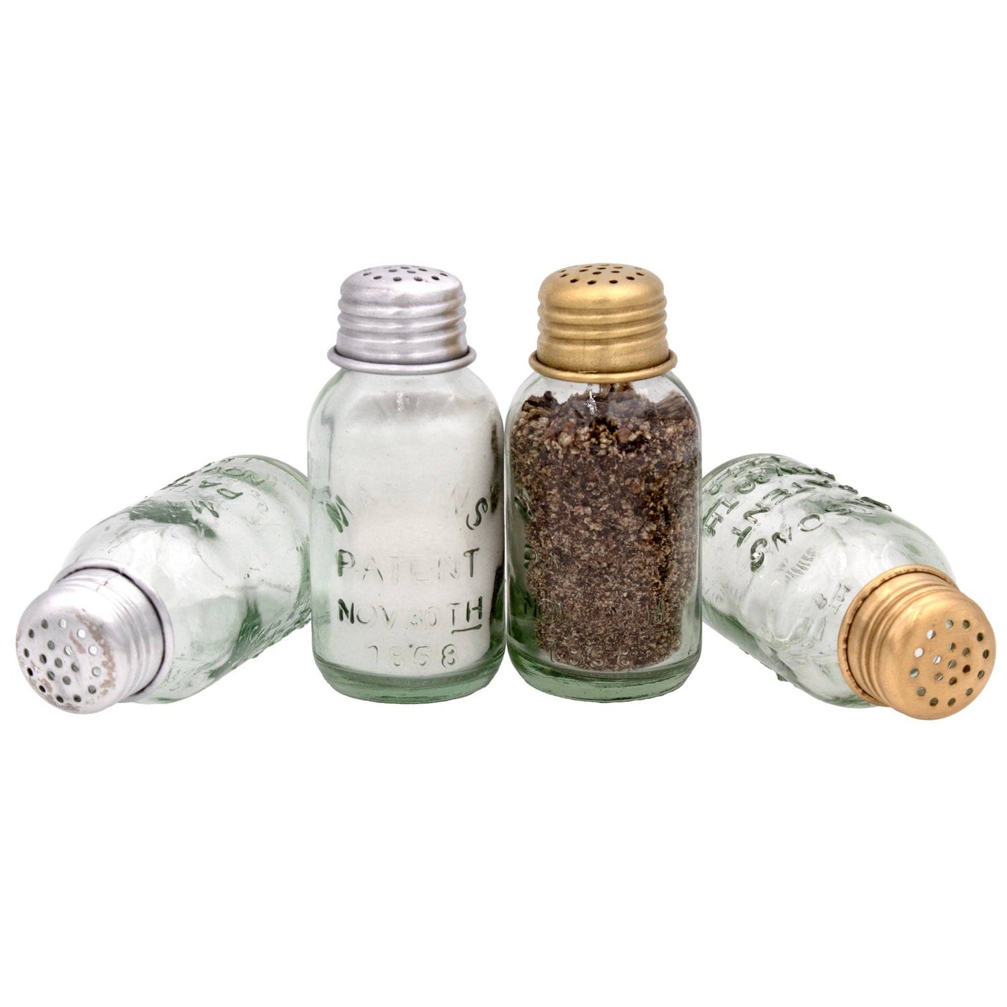 Mini Mason Jar Salt & Pepper Shakers (set of two for $18.95) - Simple Life Amish Store