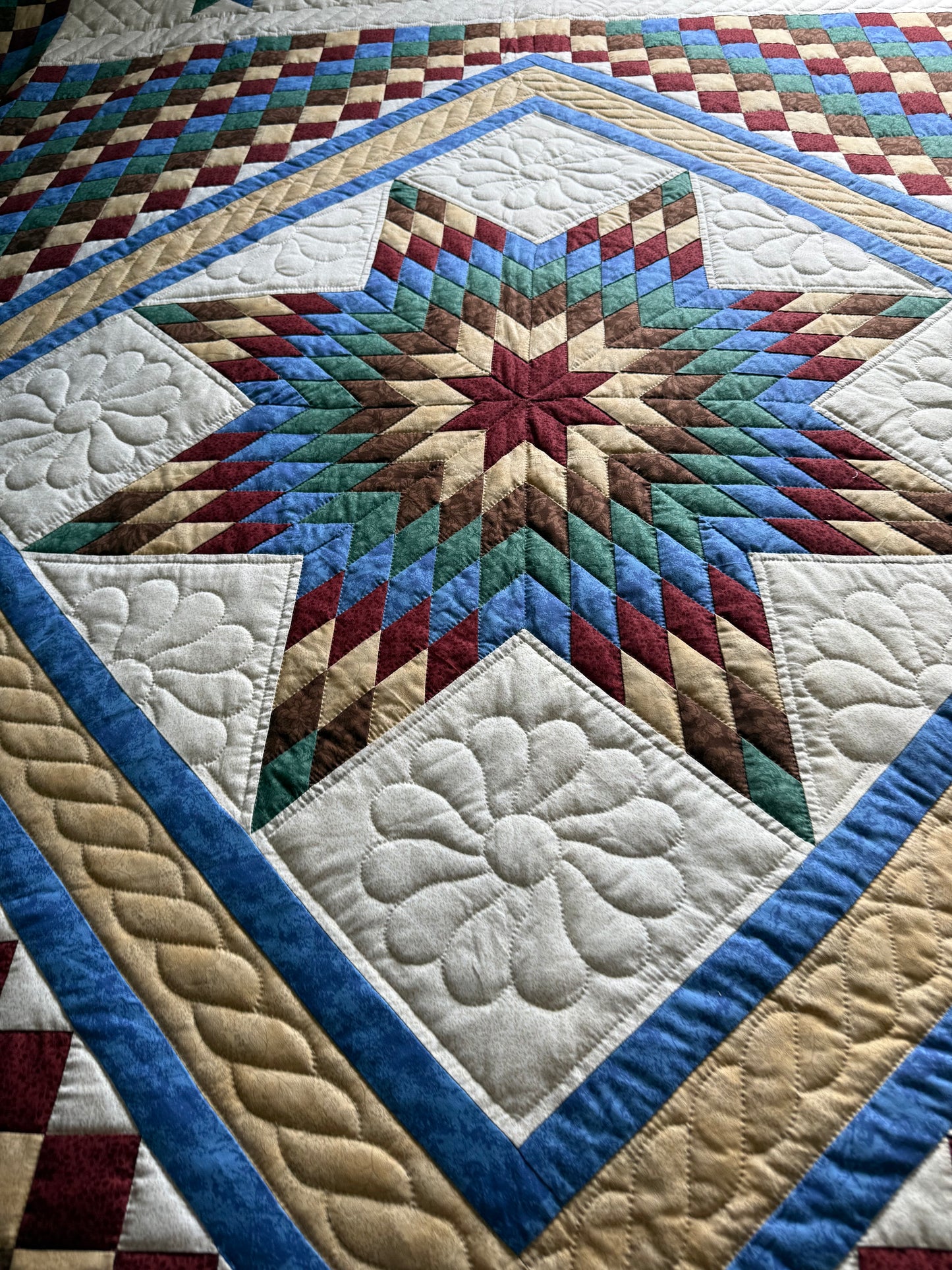 Amish Quilt (Lone Star Common) - Simple Life Amish Store