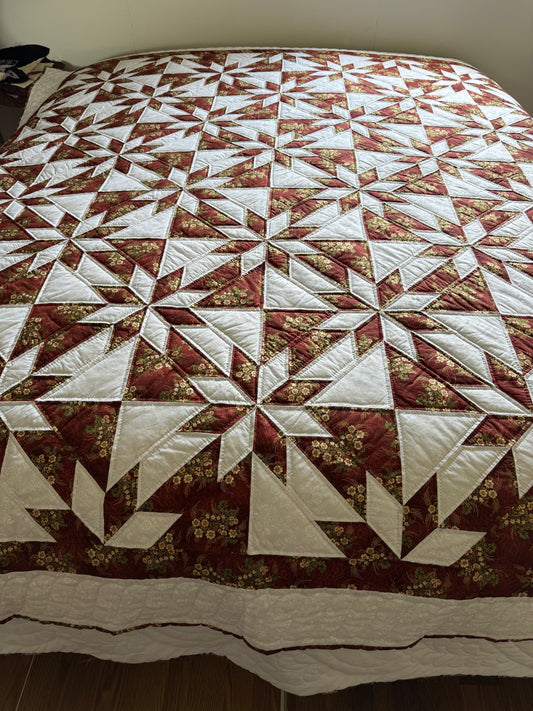Amish Quilt (Hunter Star) - Simple Life Amish Store