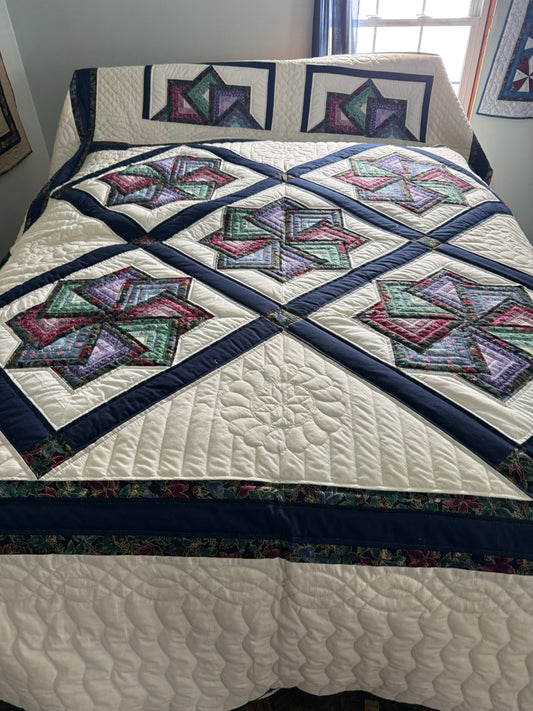 Amish Quilt (Twisted Star ) - Simple Life Amish Store