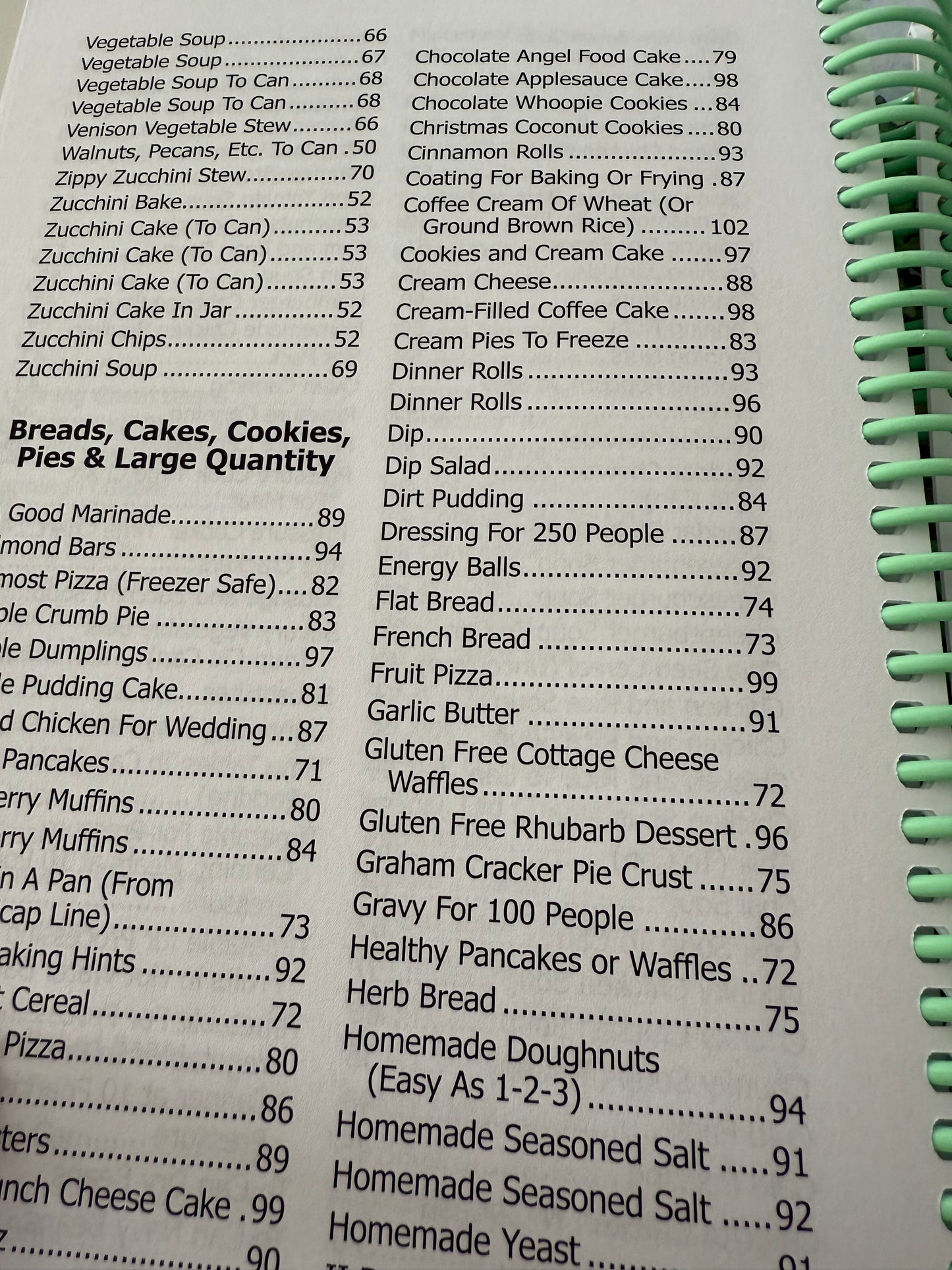 A to Z Amish canning and freezing book - Simple Life Amish Store