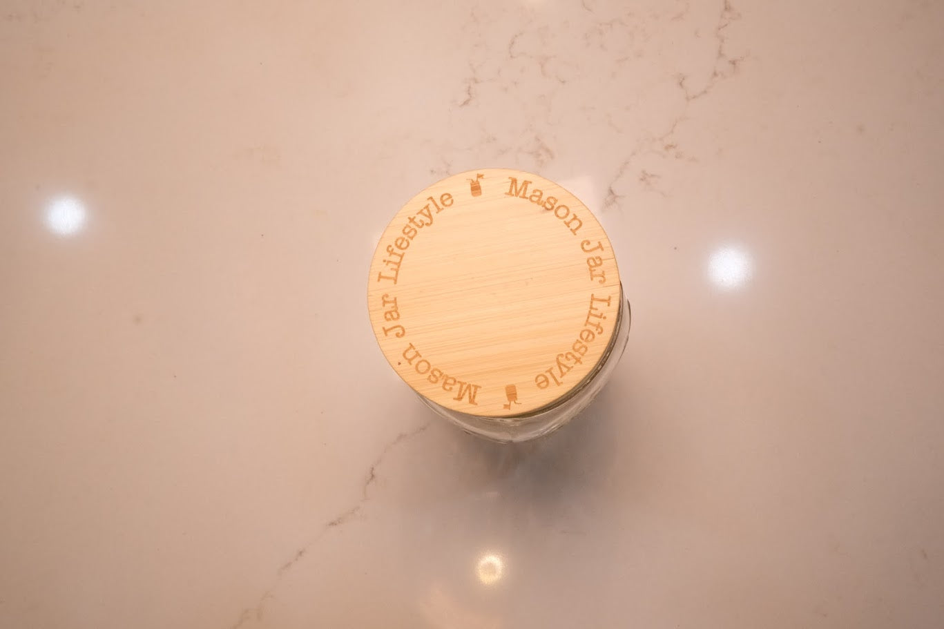 Bamboo Storage Stopper Lids for Mason Jars - Simple Life Amish Store