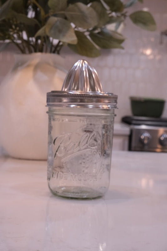 Stainless Steel Juicing Lid for Wide Mouth Mason Jars - Simple Life Amish Store