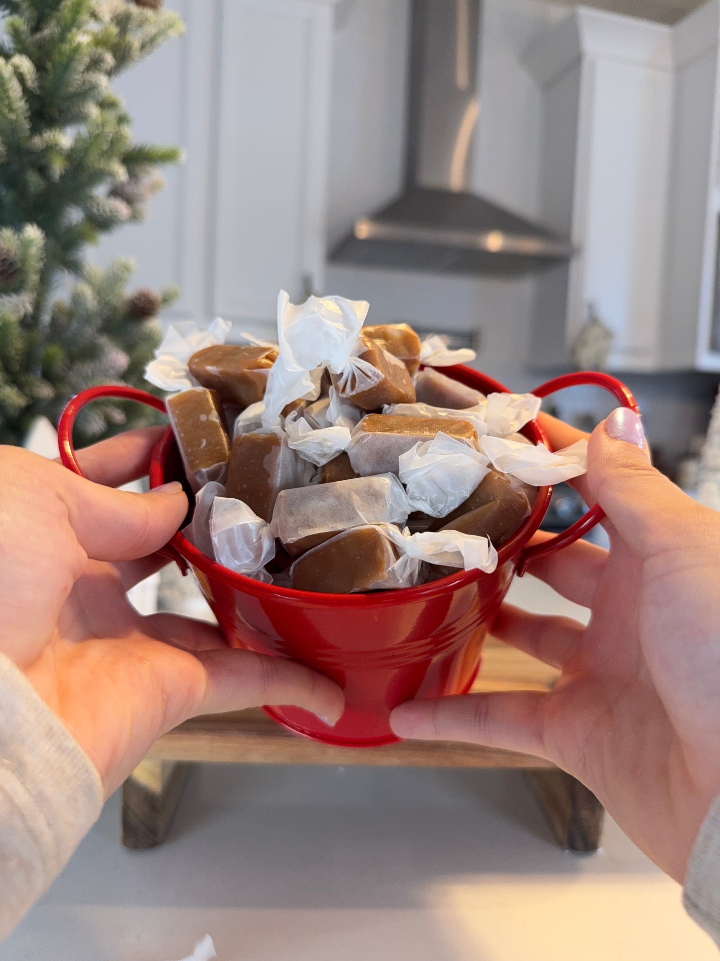 Byler’s Butter Caramels Christmas Bucket!