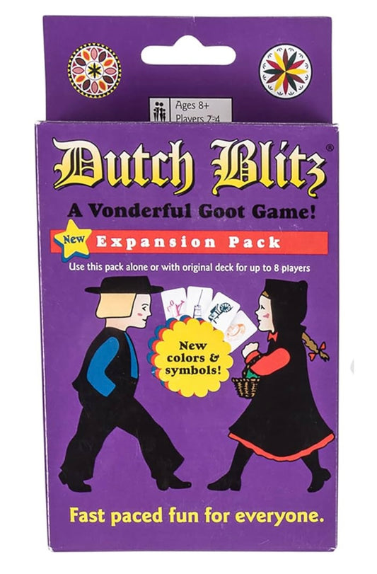 Dutch Blitz Amish card game, expansion pack and new purple expansion pack! (All three games together in one package!) - Simple Life Amish Store